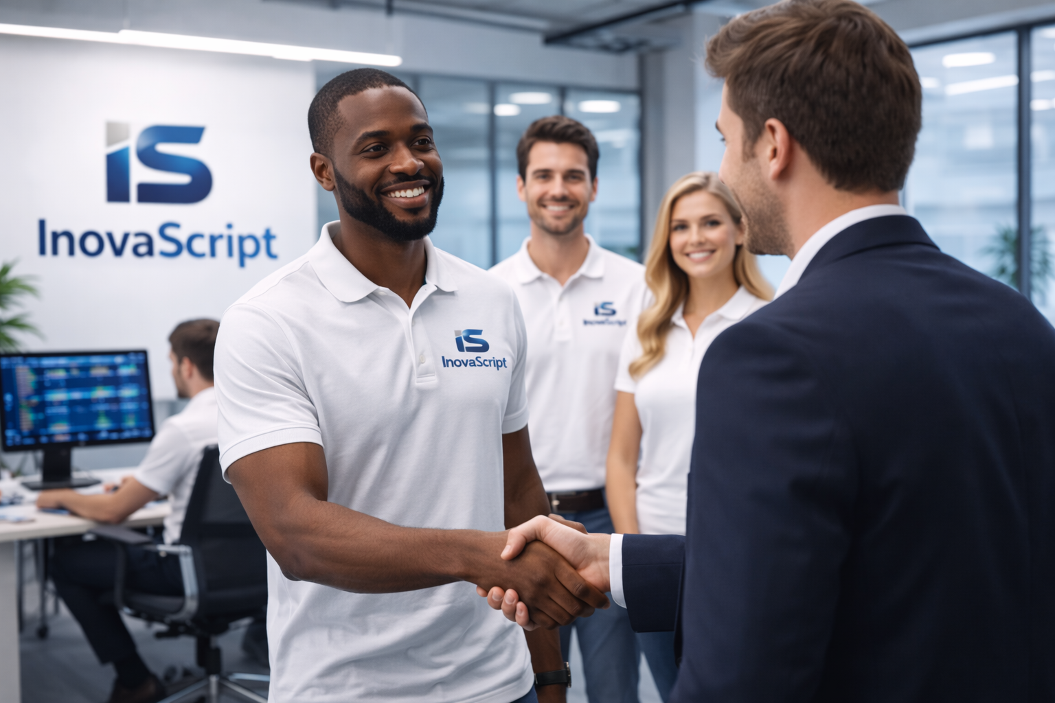 Parceria comercial da InovaScript com cliente